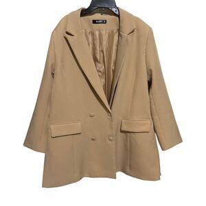 Missguided Double Breasted Blazer